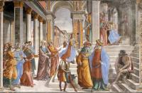 Ghirlandaio, Domenico - Presentation of the Virgin at the Temple